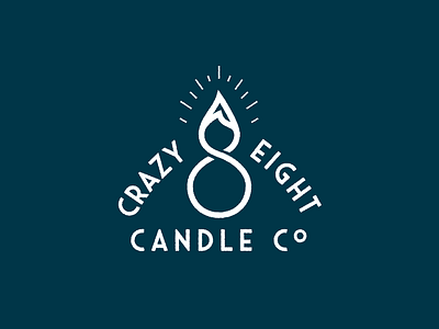 Crazy 8 8 candle logo