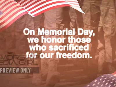 Memorial Day - We Remember branding christian church church brand church design church graphics design faith based for the church graphic design illustration logo motion graphics