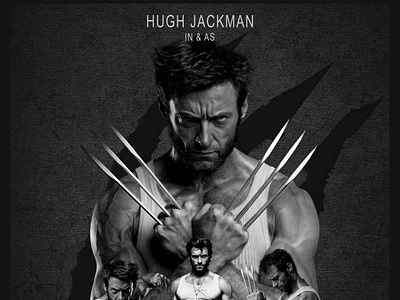 Wolverine Poster branding design graphic design illustration marvel marvel movie movie poster poster typography wolverine xmen