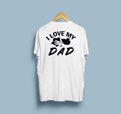 Father's Day Custom T-shirt Design design fathers day graphic design t shirt tshirt tshirt design vector