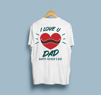 Father's Day Custom T-shirt Design fathers day graphic design illustration t shirt tshirt tshirt design vector