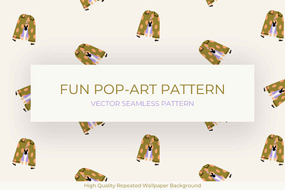Funny Pop-Art Seamless Pattern girl illustration girls girls pattern girly background girly pattern girly wall art girly wallpaper