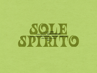 Sole Spirito branding collage franklin gothic graphic design hiphop instrumental illustration made in m music packaging ourorboros type layout typography vinyl cover vinyl cover artwork vinyl packaging wun two