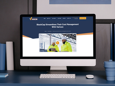 Varicon - Construction Management Software australia construction construction company construction management design logo management management software mockup nepal software design typography ui ui design ux varicon web design website design