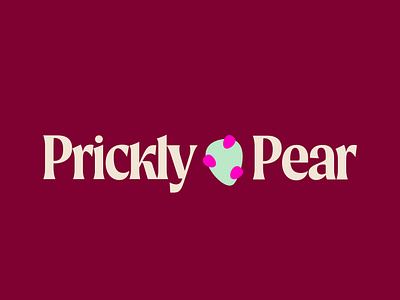 Prickly Pear Logo aging brand identity branding health healthcare logo startup