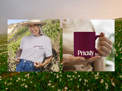 Prickly Pear Merchandising aging brand identity branding health healthcare logo merchandising