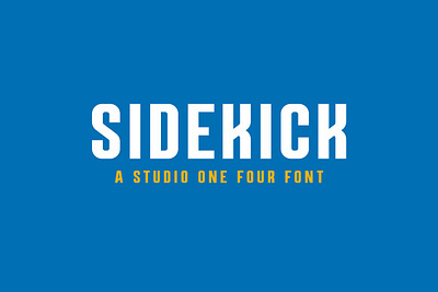 Sidekick basic font bold font condensed font display font font pairing fonts fontself lowercase font sans serif sans serif font sidekick simple font studio one four typeface unique font