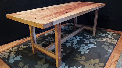 Big Leaf Maple Dining Table custom furniture custom furniture design furniture design