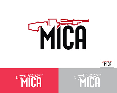 Modern Logo "MICA" Brand 3d logo brand logo branding eyecatchi logo graphic design iconic logo logo minimal logo minimalist logo modern logo retro logo vector vintage logo