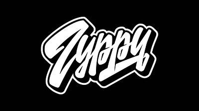 ZYPPY branding design graphic design lettering logo logomark logotype typography visual identity wordmark zyppy