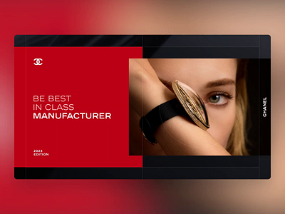 Chanel - PowerPoint Slides animation beauty digital fashion luxury microsoft powerpoint slide design slides