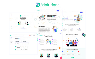 Edolutions graphic design ui uiux website design