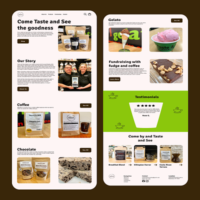 Candy store Landing page candy ecommerce landingpage store ui ui design webdesign