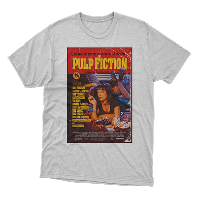 Pulp Fiction design graphic design illustration tshirt tshirt art