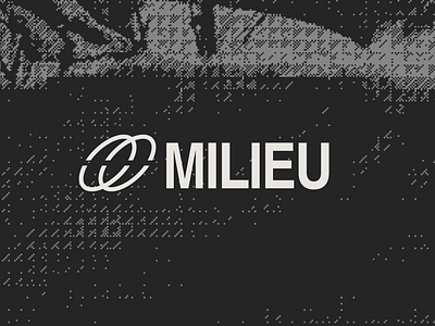 Milieu: Logo brand identity branding design finance graphic design identity logo logo design startup symbol texture vc vector venture visual identity wordmark