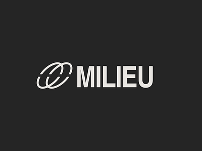 Milieu: Logo brand identity branding design graphic design identity logo logo design vector visual identity