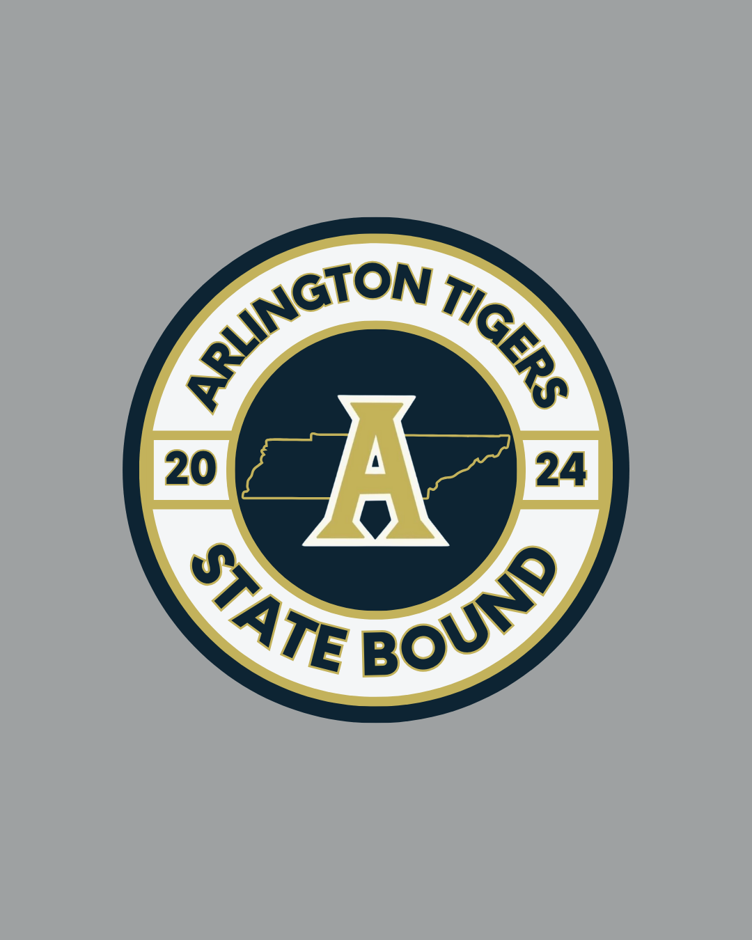 Arlington High School 2024 State Bound Emblem by Owen Miller on Dribbble