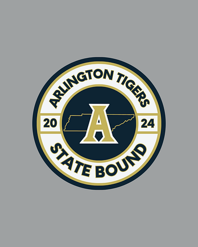Arlington High School 2024 State Bound Emblem