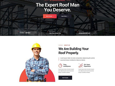 Website For Roofing Repair Services Based In California, USA business website california design digital agency graphic design logo design roofer web design roofing website design web design web designer web development