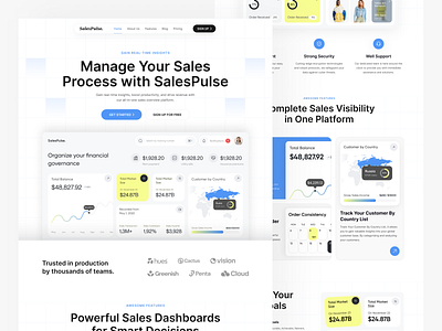 Sales management saas website app b2b finance website homepage landing page mobile app product saas saas product sales sales landing page sales management sales management dashboard sales management website trending ui ux web web design website