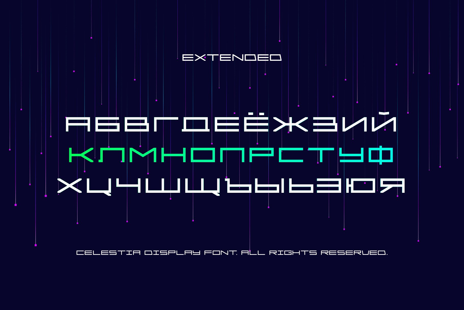 Celestia Font by Umka on Dribbble