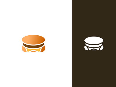 Logo - burger graphic design logo