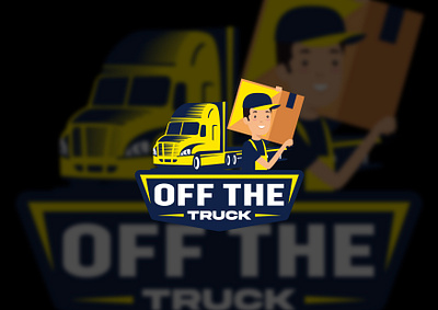 Off the truck (Logo Design) adobe illustrator adobe photoshop brand style guide branding design graphic design logo logo design