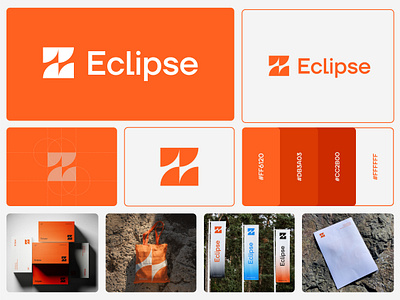 Eclipse solar logo branding branding graphic design logo solar