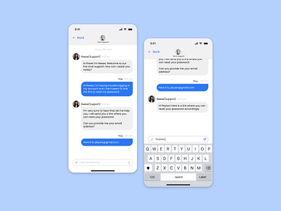 live chat UI design components dailyuichallenge design livechatui ui ux