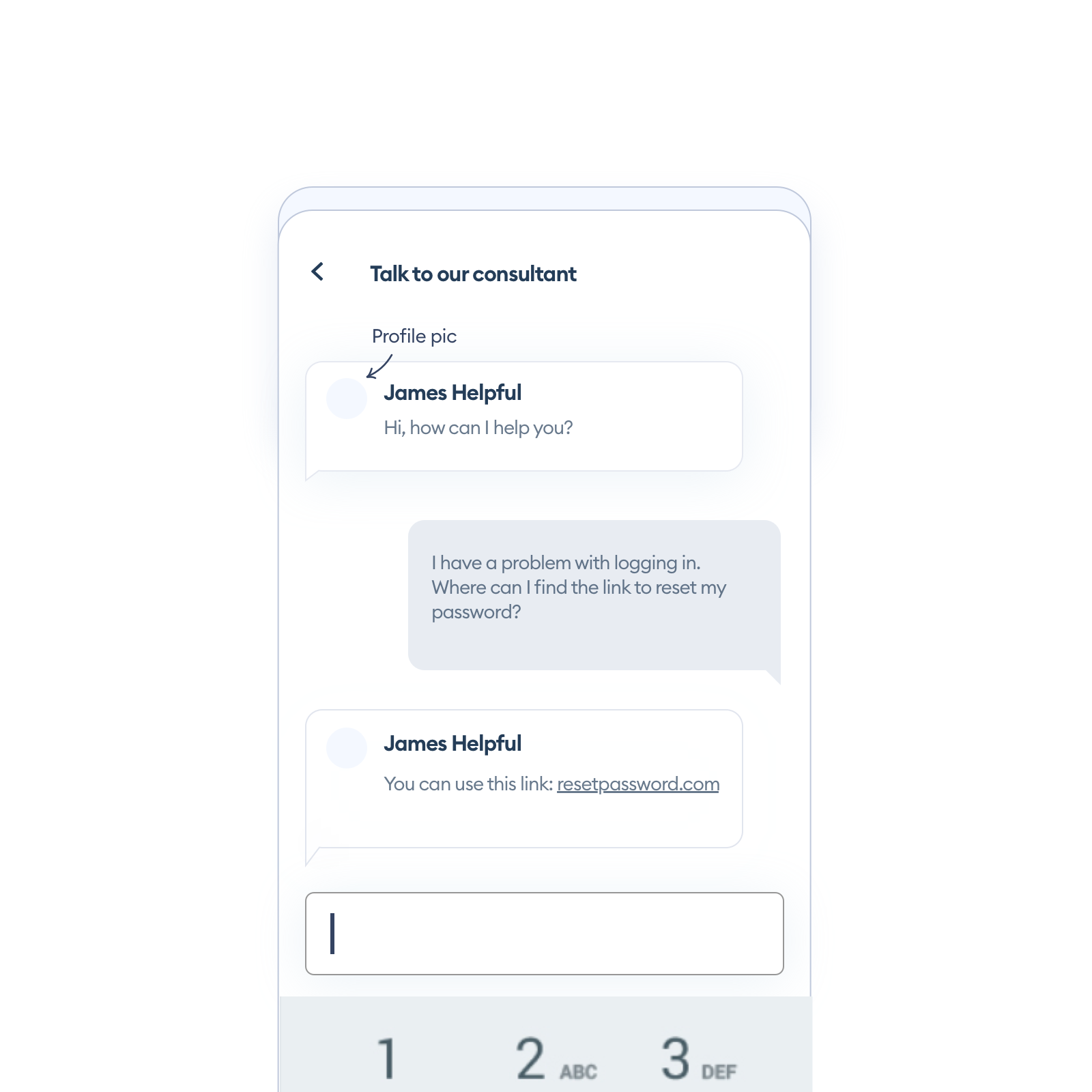 live chat UI design by Kiko Pastor on Dribbble