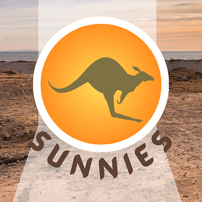 Kangaroo design graphic design logo