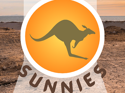Kangaroo design graphic design logo