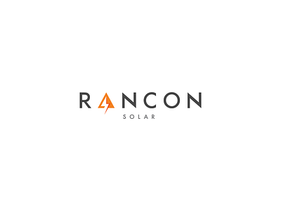 RANCON Solar Logo electric power rangs solar