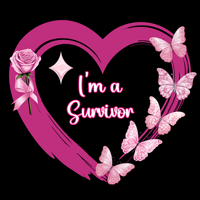 I'm a Survivor design digital files graphic design illustration png