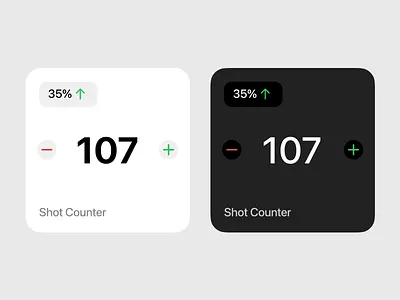 Basketball shot tracker widget basketball bball hoops ios widget shot tracking app widget widget design