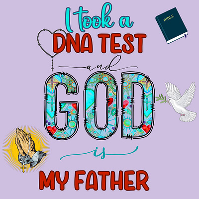 DNA Test design digital files graphic design illustration