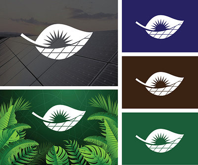 eco solar logo eco logo energy logo logo logo design renewable logo solar logo solar panel logo