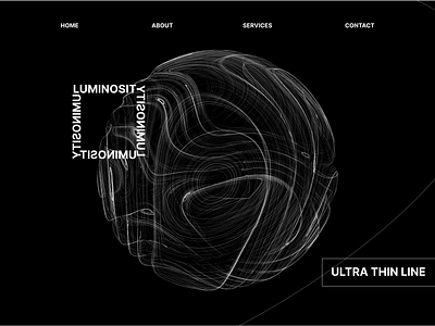 Luminosity design figma illustration landing page linerart ui uiux ux vector