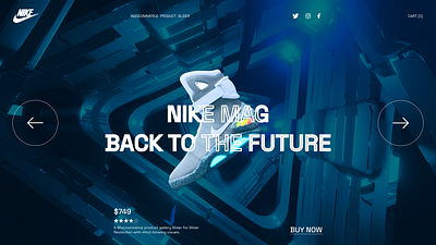 Nike_ branding ecommerce figma illustration landing page shoes ui uiux ux web web design