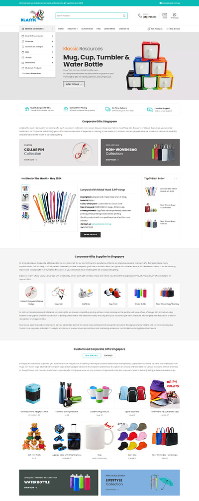 Web Design & SEO for Klassic Resources web design