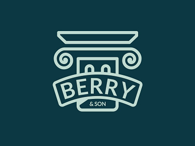 Berry & Son Brand Identity Concept branding design graphic design logo