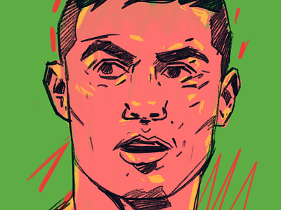 Euro 2024 - Portraits - Group F character euro 2024 football football illustrated football portraits illustrated illustrated football illustration illustrator people portrait portrait illustration portraits procreate soccer soccer illustrated