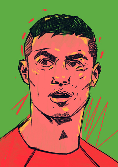 Euro 2024 - Portraits - Group F character euro 2024 football football illustrated football portraits illustrated illustrated football illustration illustrator people portrait portrait illustration portraits procreate soccer soccer illustrated