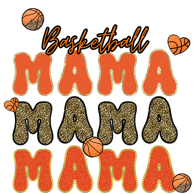 Basketball Mama design digital files graphic design illustration png