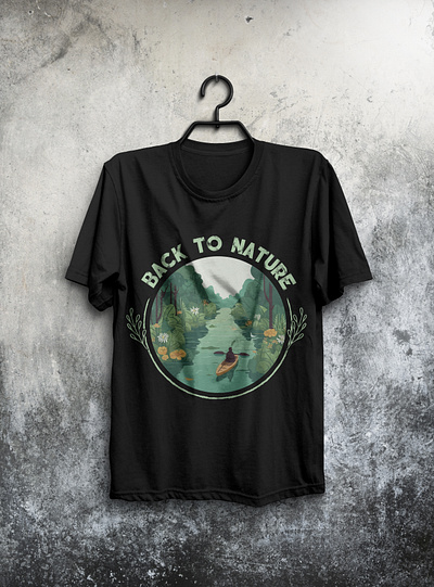 Outdoor t-shirt design adventure graphic design nature outdoor t shirt design river t shirt t shirt deign t shirt designer
