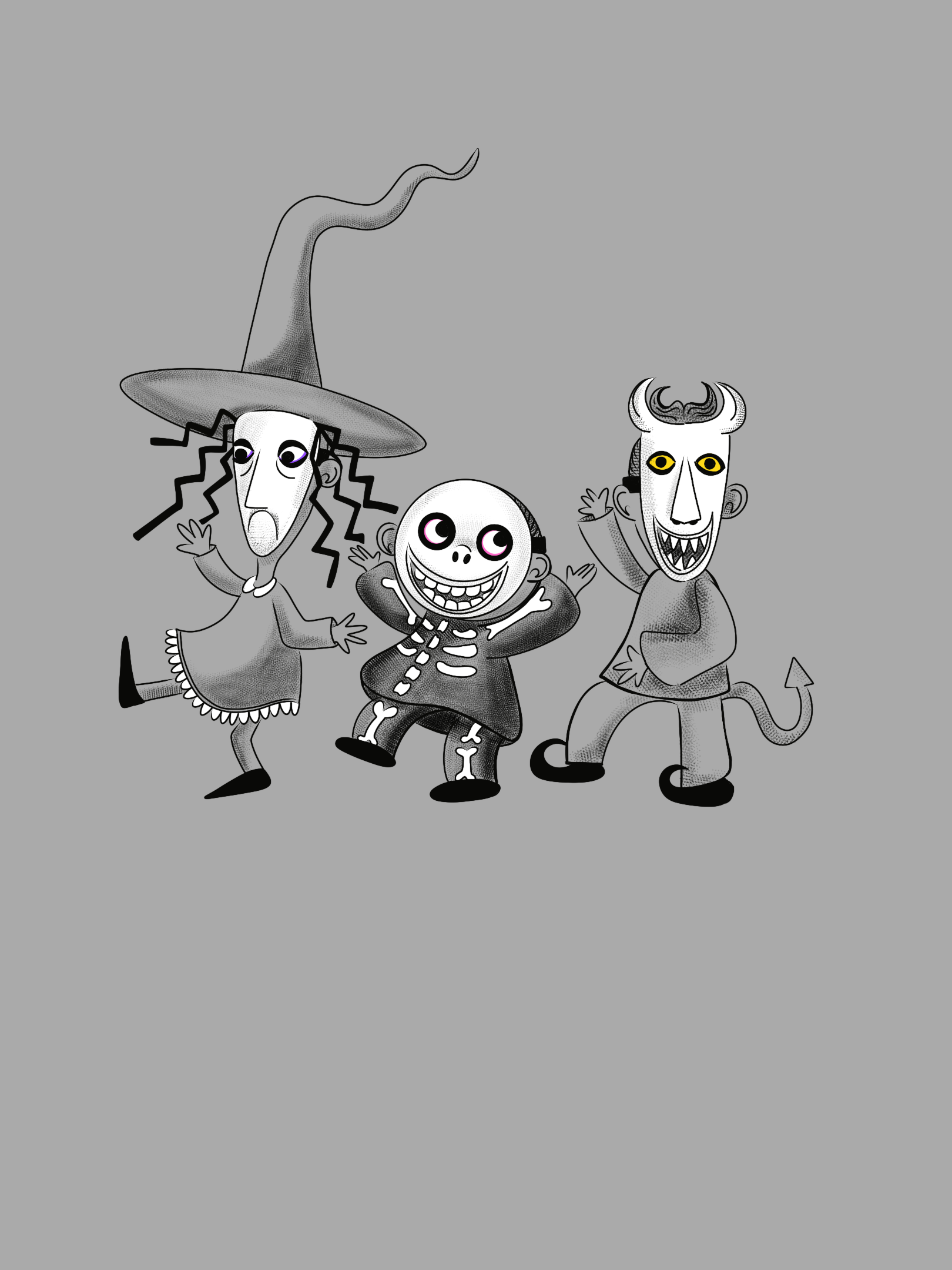 Lock, Shock and Barrel 3d animation branding desenho design graphic design halloween illustration ilustração lock shock and barrel logo motion graphics o estranho mundo de jack tatoo tatuagem the nightmare before christmas ui ux vector