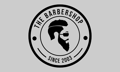 The barbershop Logo barbershop logo vintage