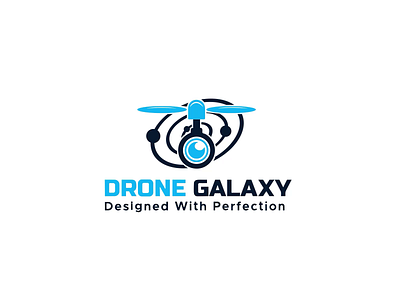 Drone Galaxy logotype animation 3d animation branding logo motion graphics ui