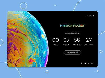 Countdown Timer brand design figma graphic design ui ux