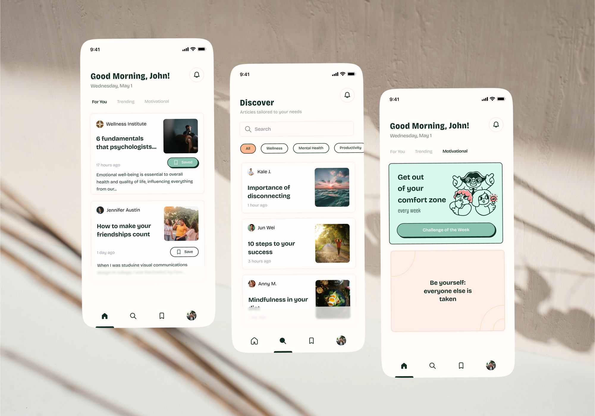 Example of Mobile App Design